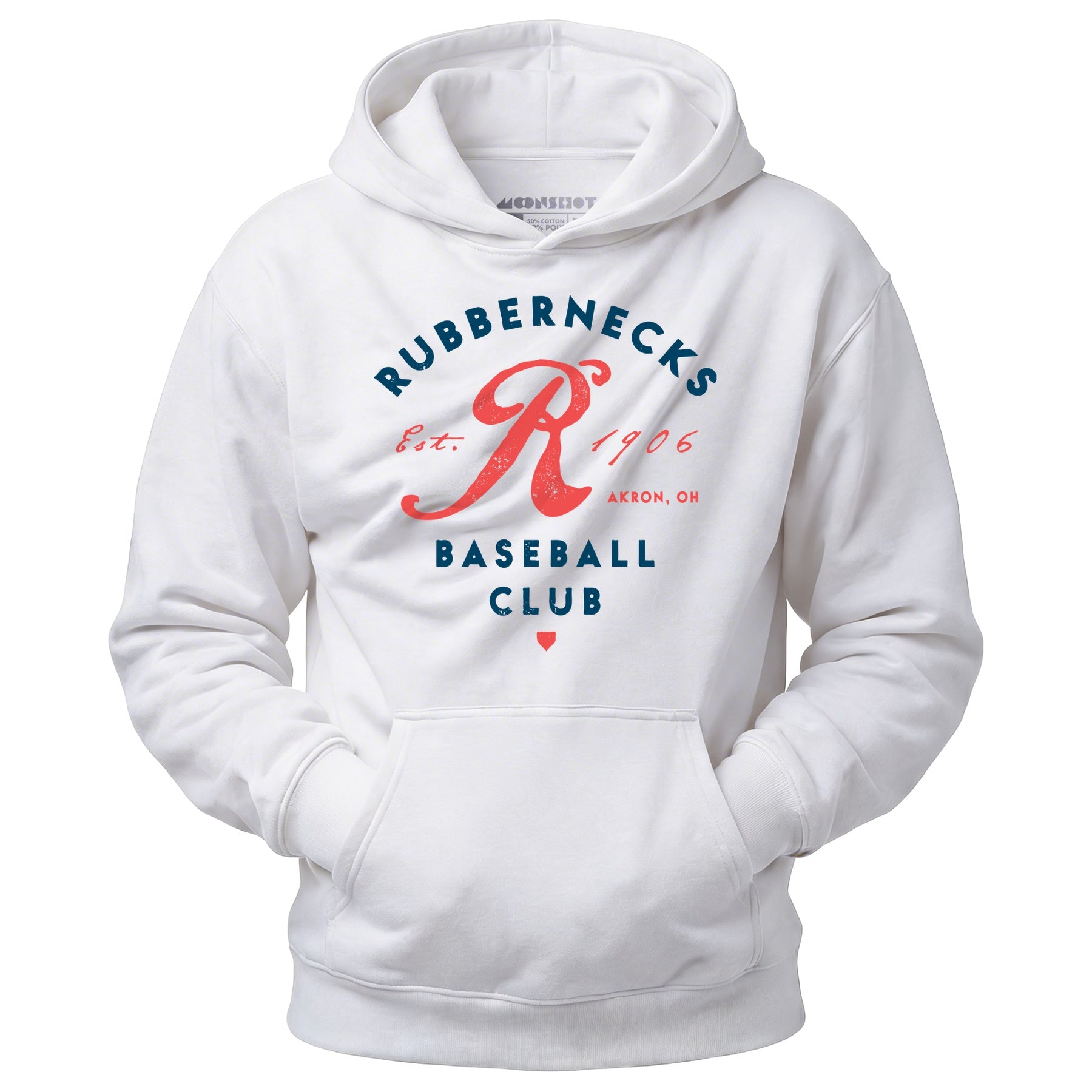 Akron Rubbernecks - Ohio - Vintage Defunct Baseball Teams - Unisex Hoodie