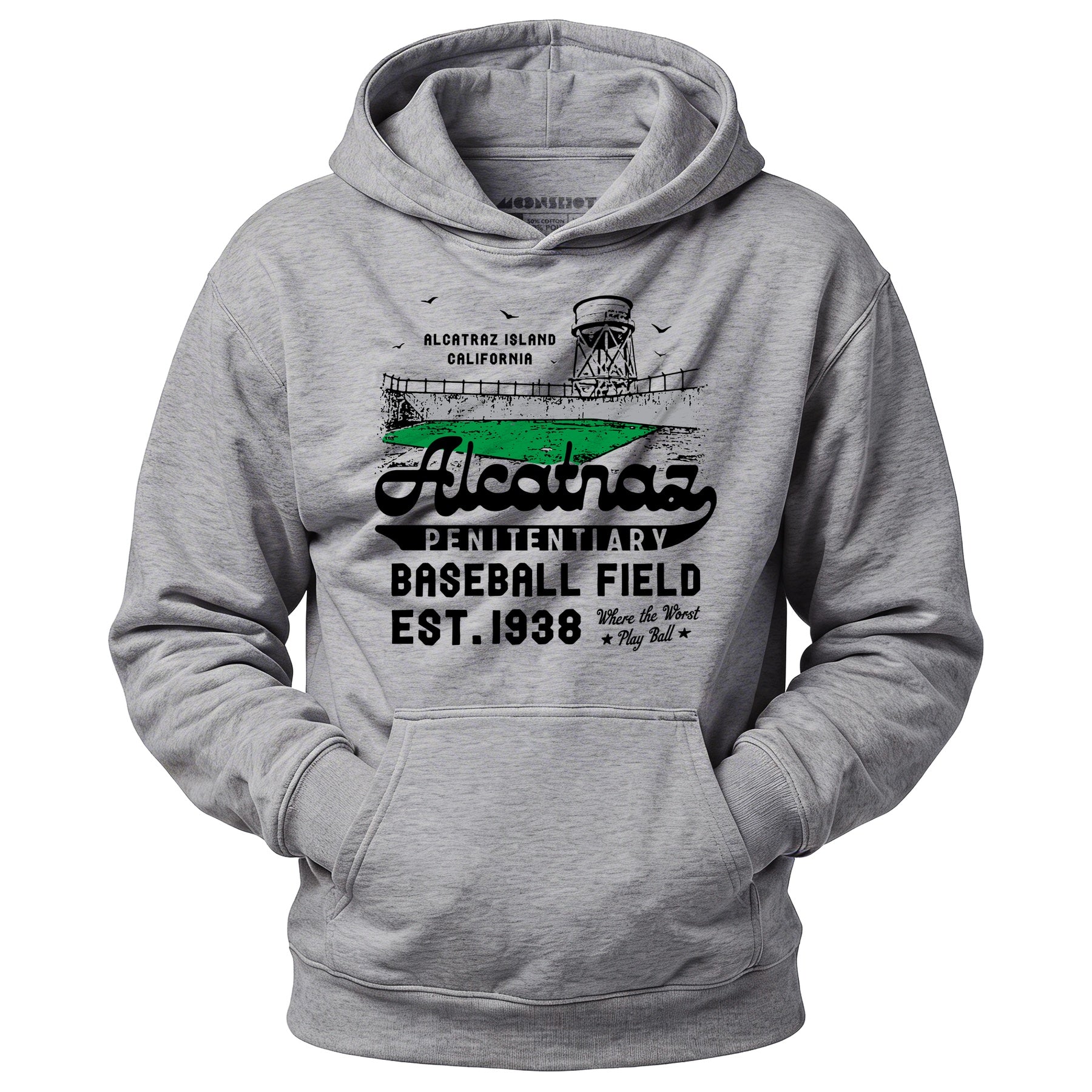 Alcatraz Penitentiary Baseball Field - Unisex Hoodie