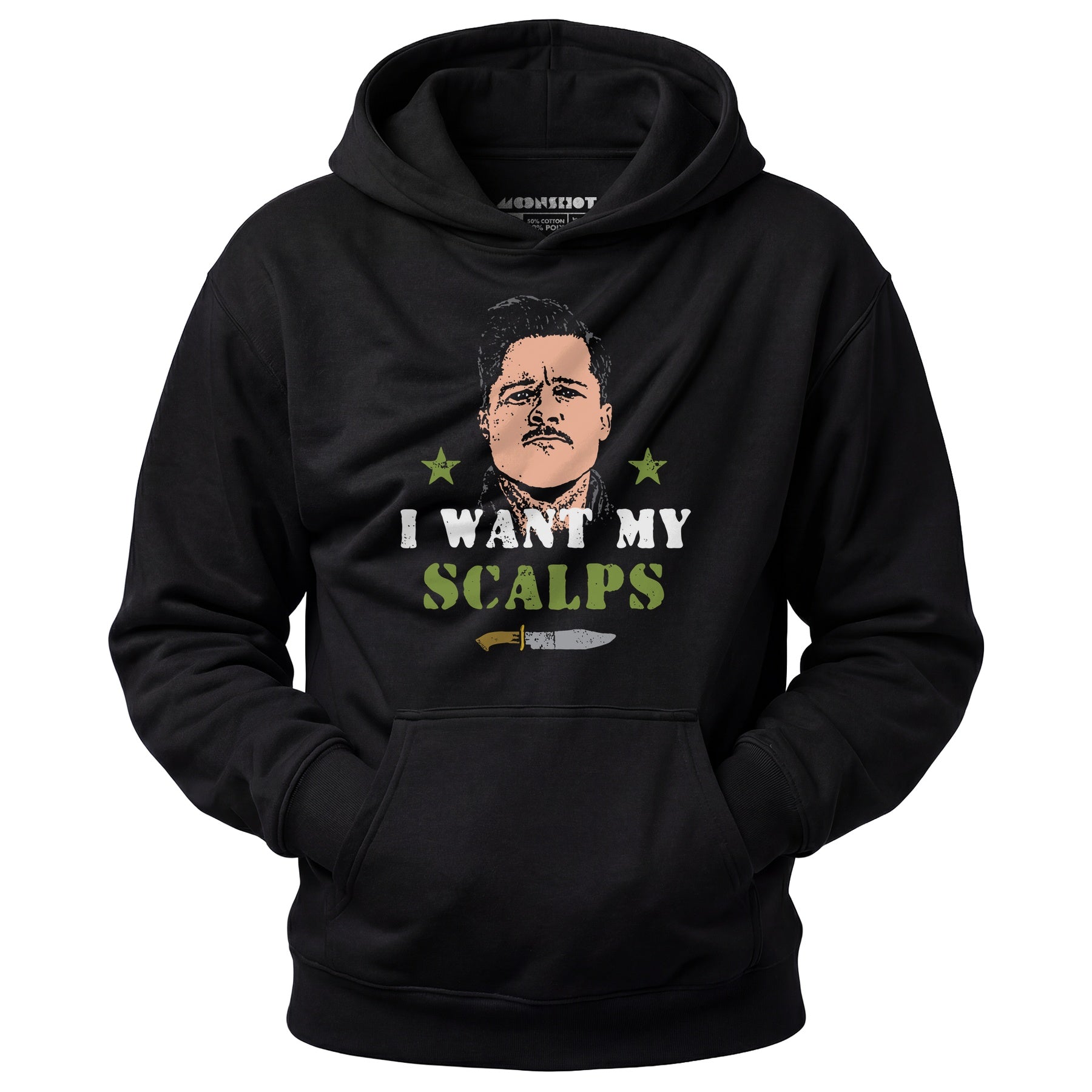 Aldo Raine - I Want My Scalps - Unisex Hoodie