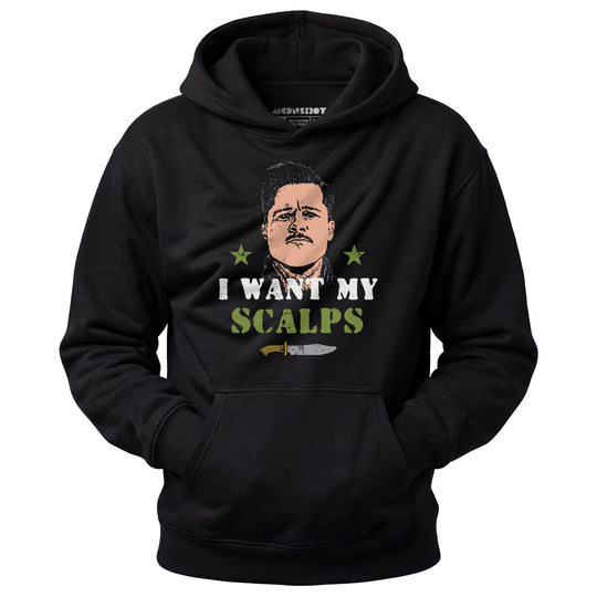 Aldo Raine - I Want My Scalps - Unisex Hoodie