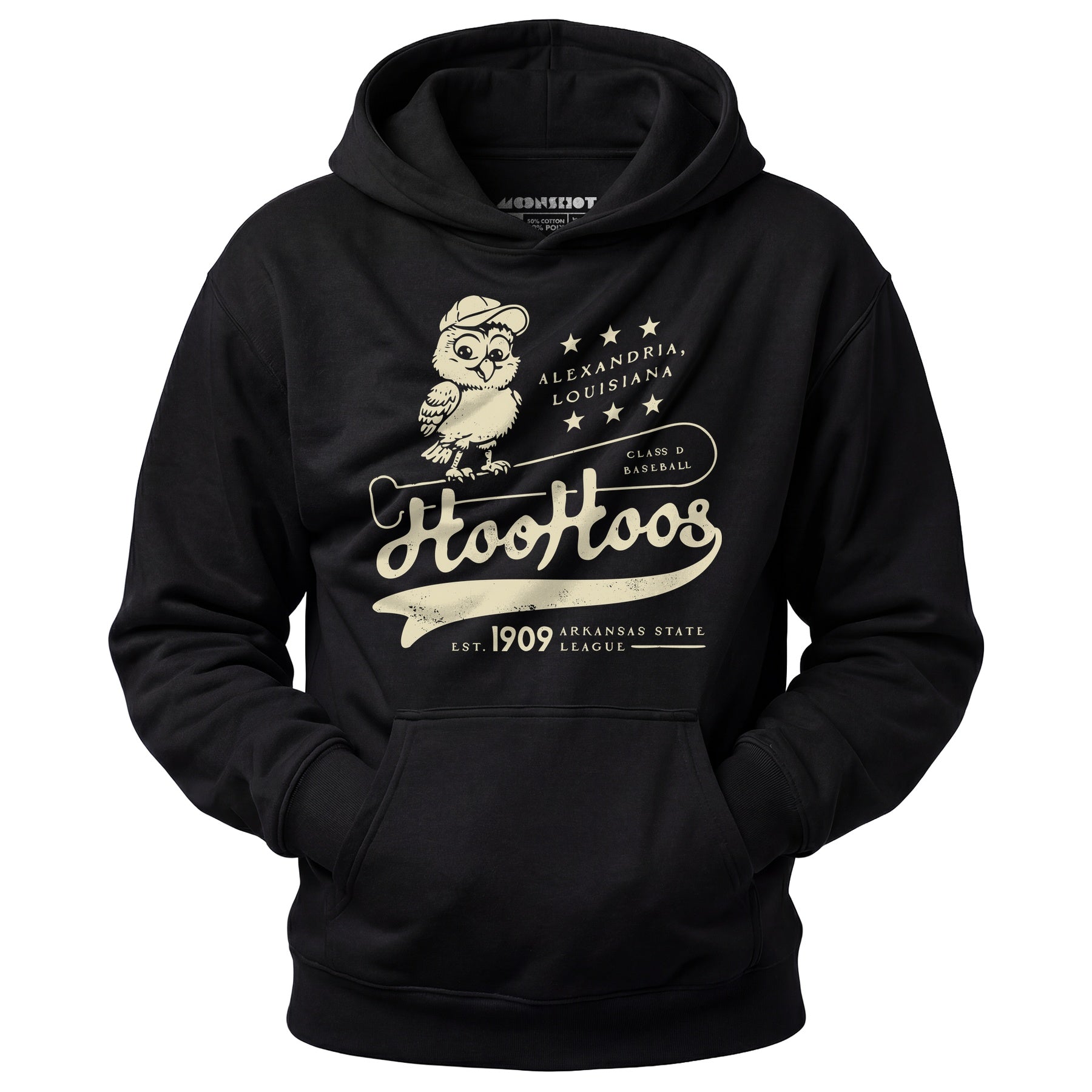 Alexandria Hoo Hoos - Louisiana - Vintage Defunct Baseball Teams - Unisex Hoodie