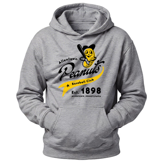 Allentown Peanuts - Pennsylvania - Vintage Defunct Baseball Teams - Unisex Hoodie