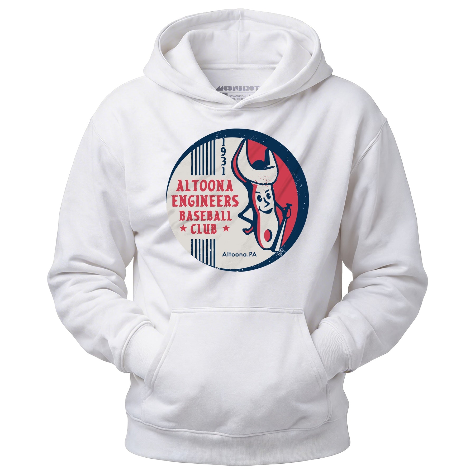 Altoona Engineers - Pennsylvania - Vintage Defunct Baseball Teams - Unisex Hoodie