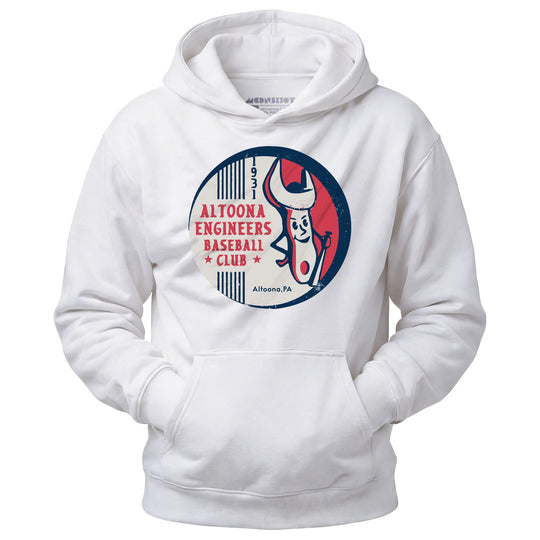 Altoona Engineers - Pennsylvania - Vintage Defunct Baseball Teams - Unisex Hoodie