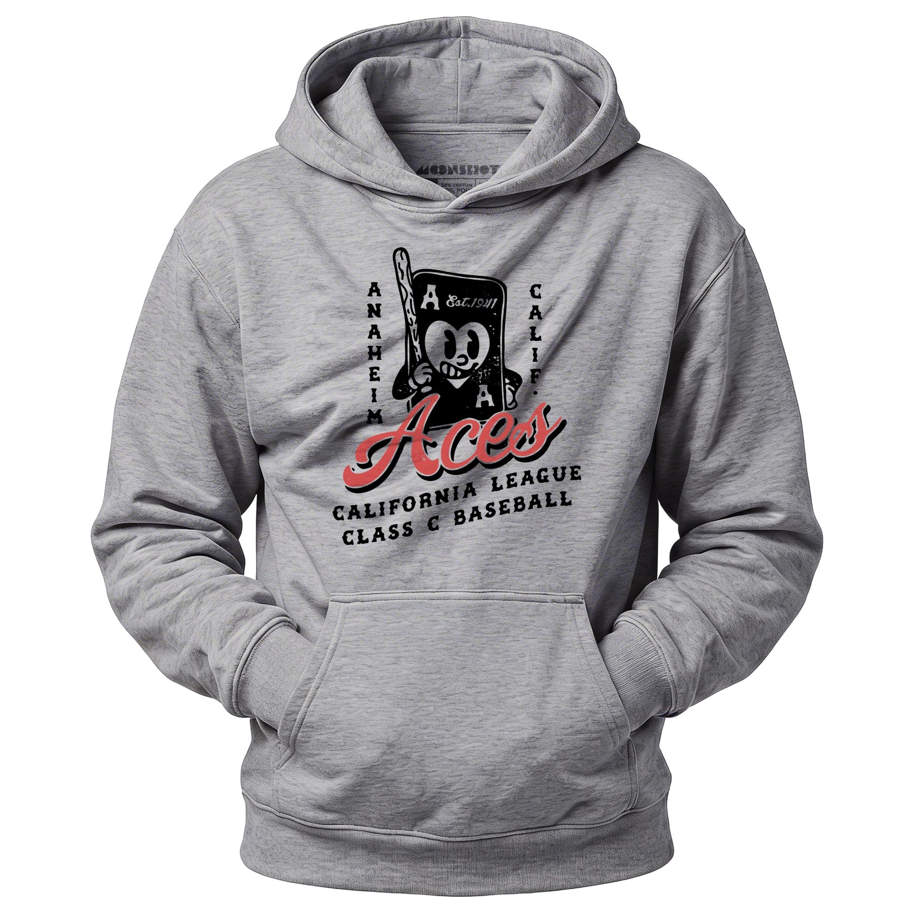 Anaheim Aces - California - Vintage Defunct Baseball Teams - Unisex Hoodie