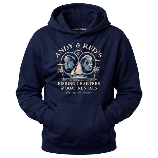 Andy & Red's Fishing Charters & Boat Rentals - Unisex Hoodie