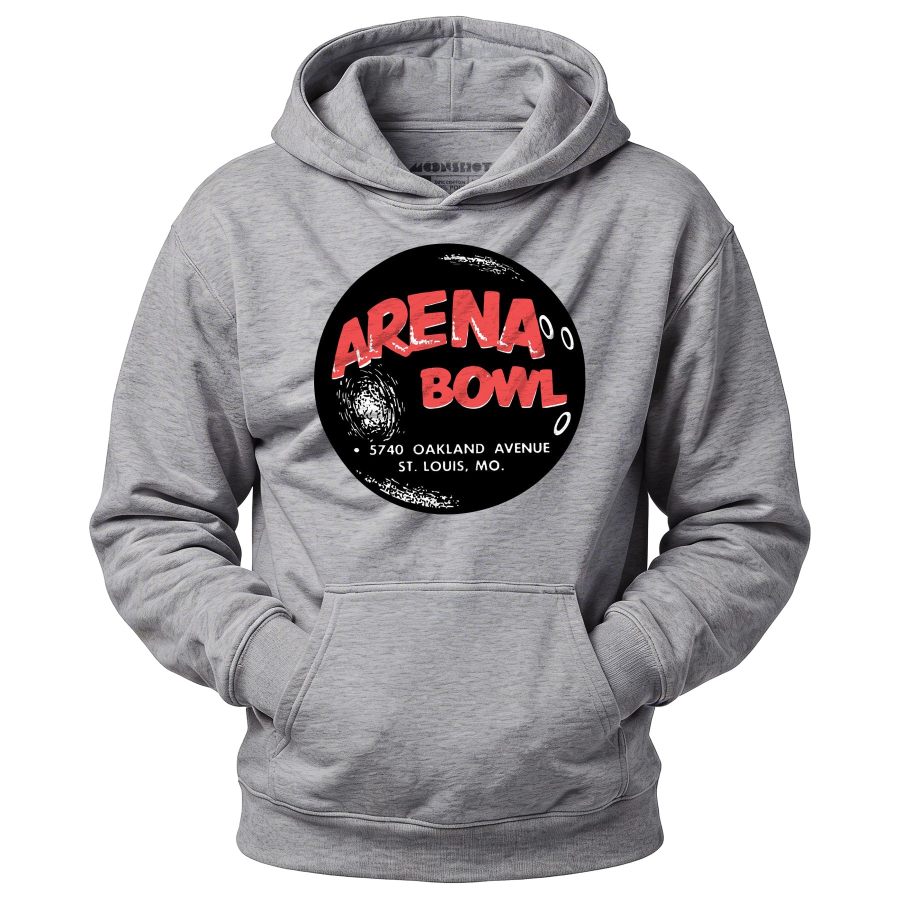 Arena Bowl - St. Louis, MO - Vintage Bowling Alley - Unisex Hoodie