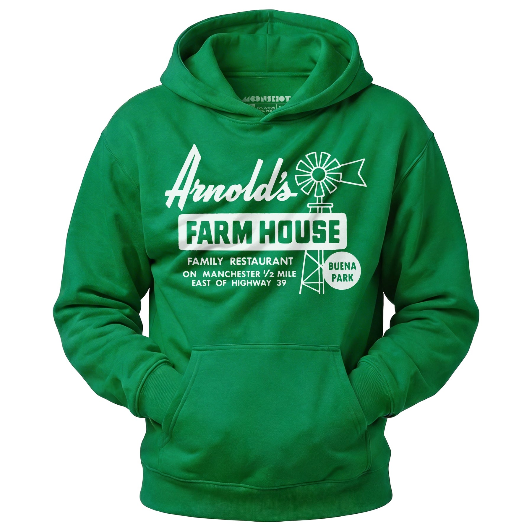 Arnold's Farmhouse - Buena Park, CA - Vintage Restaurant - Unisex Hoodie