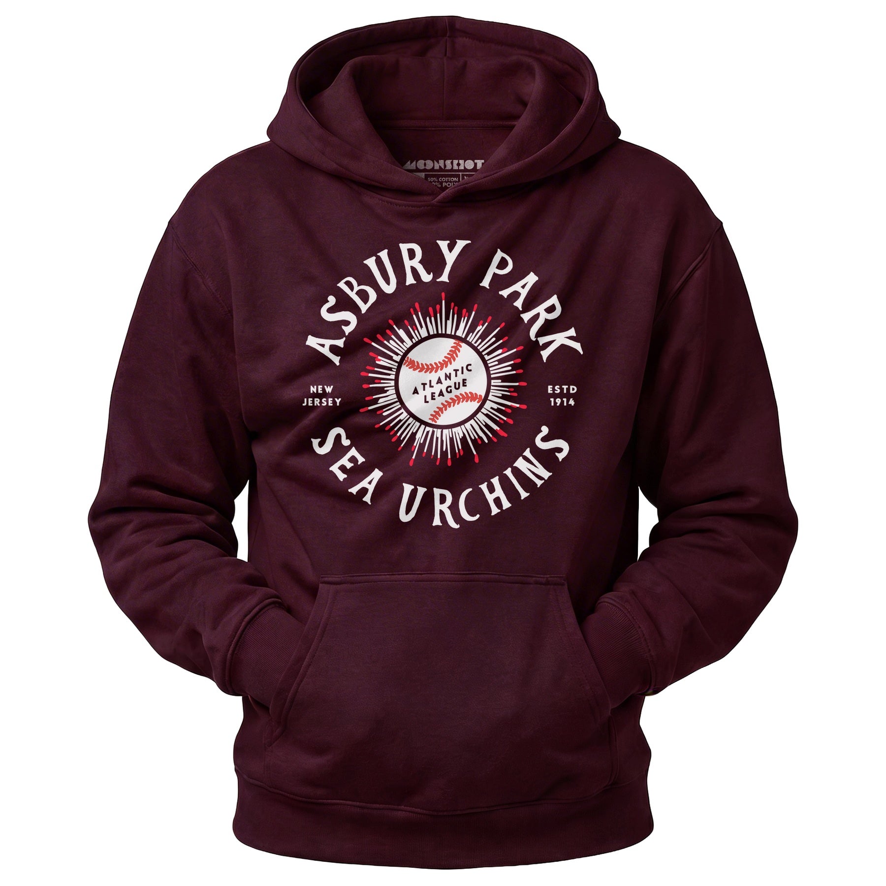 Asbury Park Sea Urchins - New Jersey - Vintage Defunct Baseball Teams - Unisex Hoodie