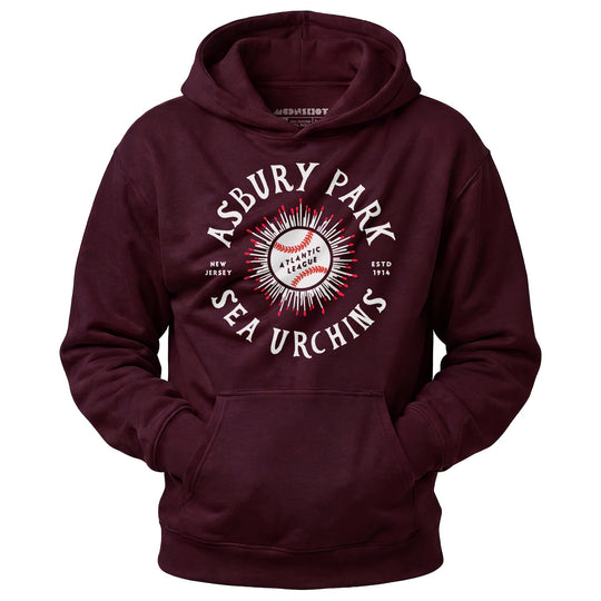 Asbury Park Sea Urchins - New Jersey - Vintage Defunct Baseball Teams - Unisex Hoodie