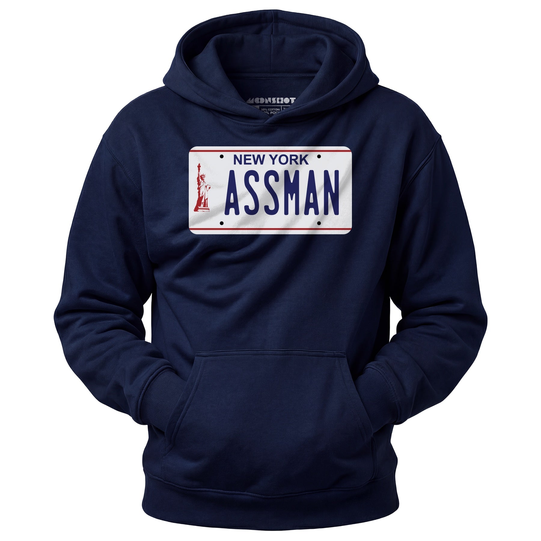Assman New York License Plate - Unisex Hoodie