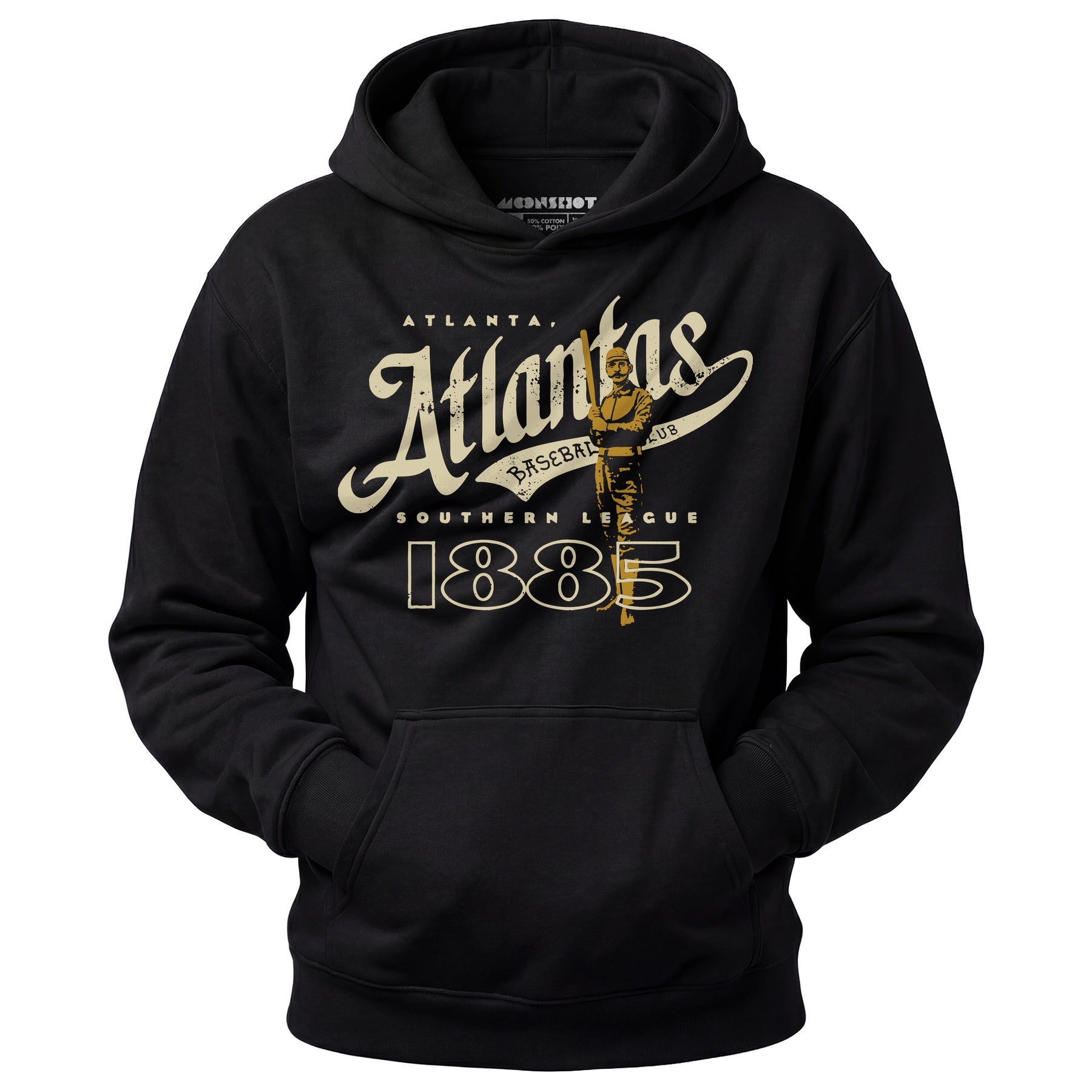 Atlanta Atlantas - Georgia - Vintage Defunct Baseball Teams - Unisex Hoodie