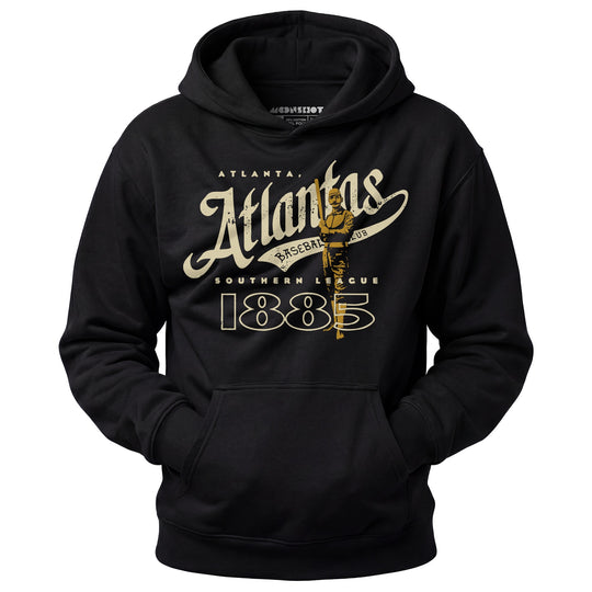 Atlanta Atlantas - Georgia - Vintage Defunct Baseball Teams - Unisex Hoodie