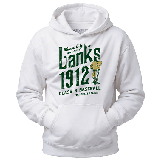 Atlantic City Lanks - New Jersey - Vintage Defunct Baseball Teams - Unisex Hoodie