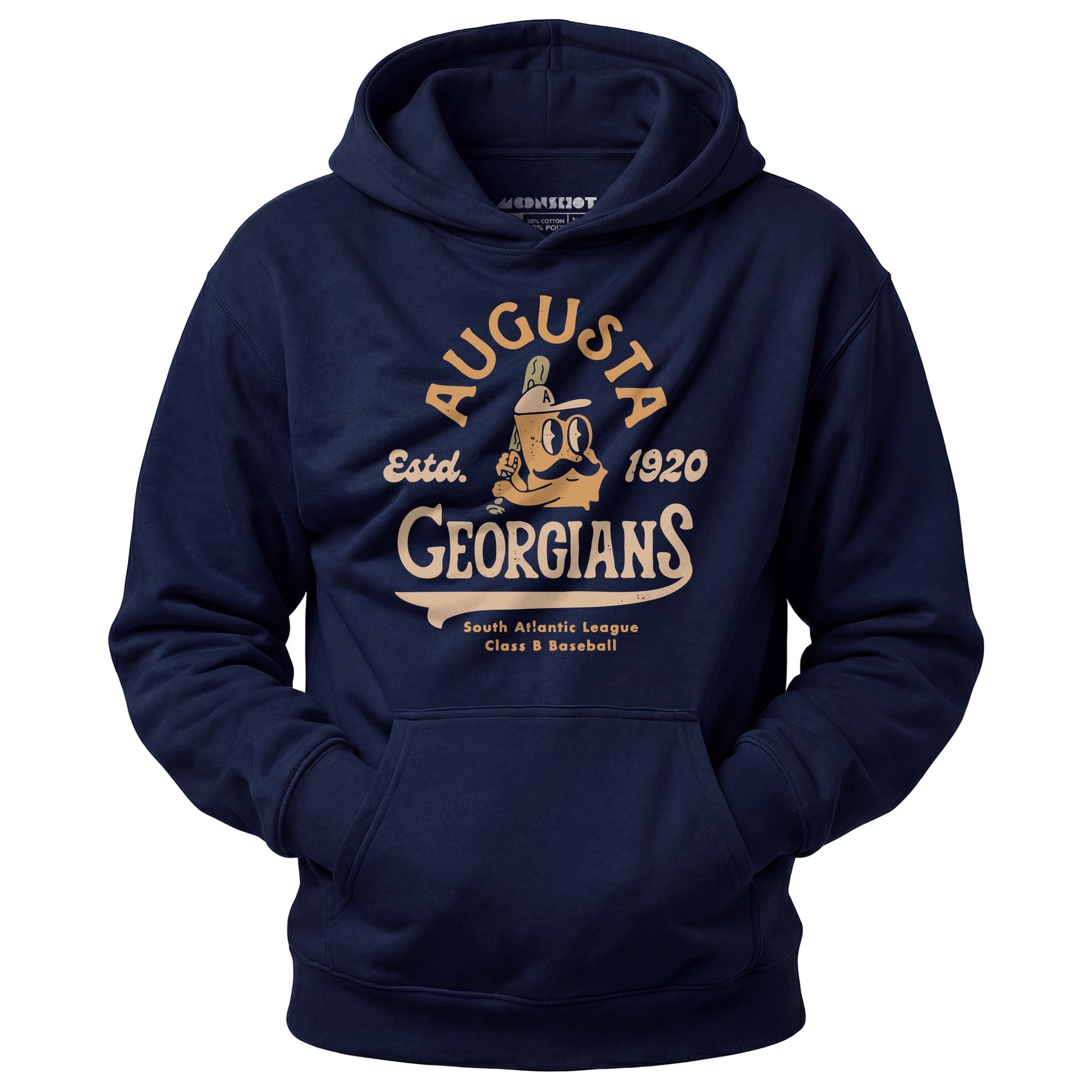 Augusta Georgians - Georgia - Vintage Defunct Baseball Teams - Unisex Hoodie