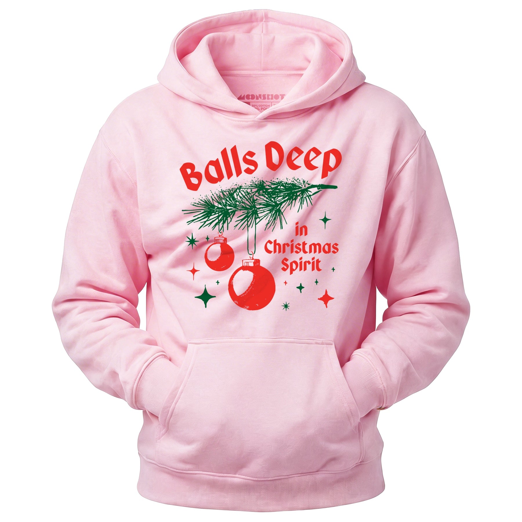 Balls Deep in Christmas Spirit - Unisex Hoodie