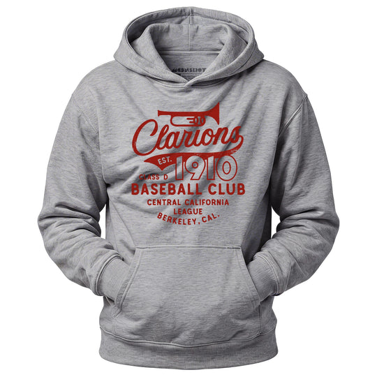 Berkeley Clarions - California - Vintage Defunct Baseball Teams - Unisex Hoodie