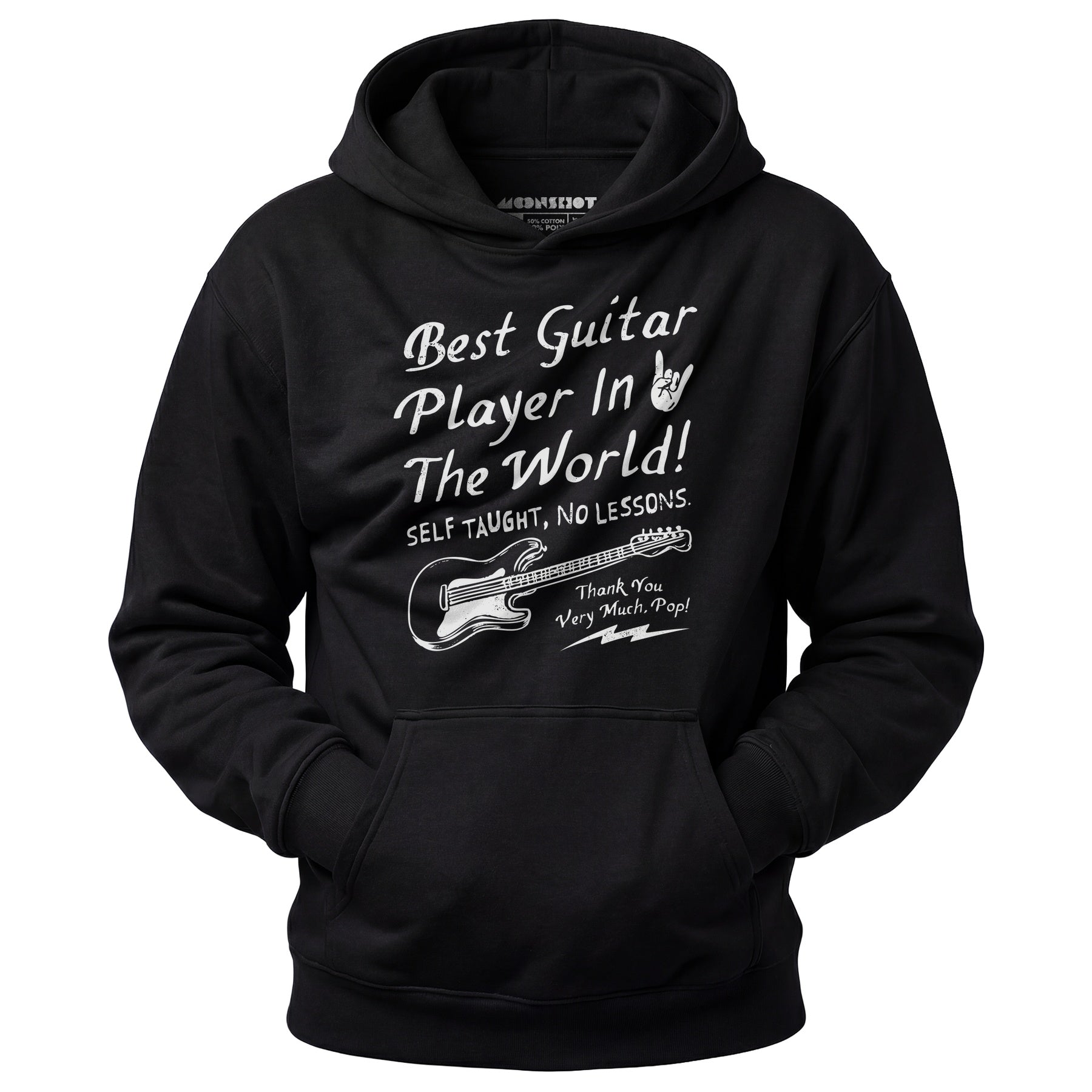 Best Guitar Player in The World Textual - Unisex Hoodie
