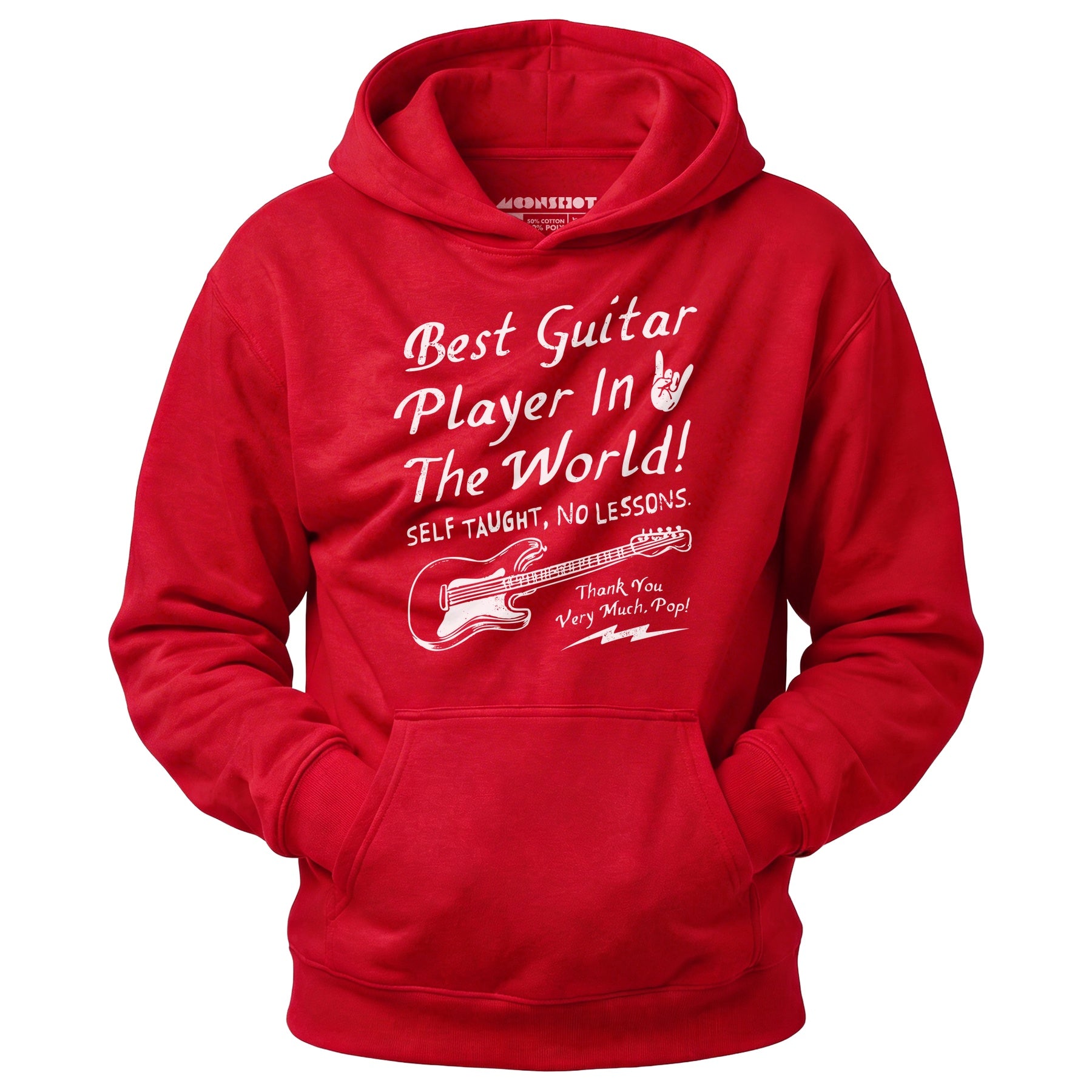 Best Guitar Player in The World Textual - Unisex Hoodie