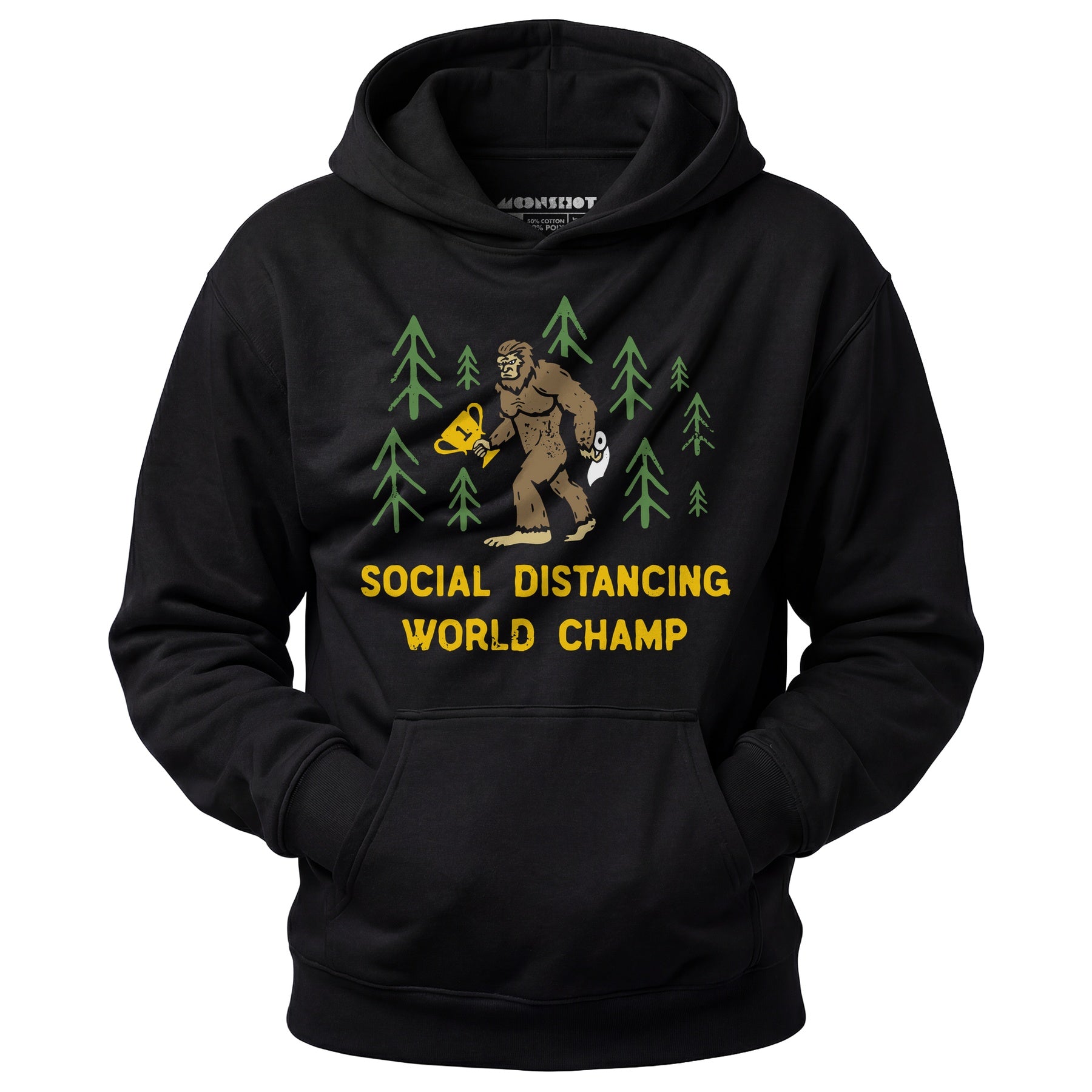 Bigfoot Social Distancing World Champ - Unisex Hoodie