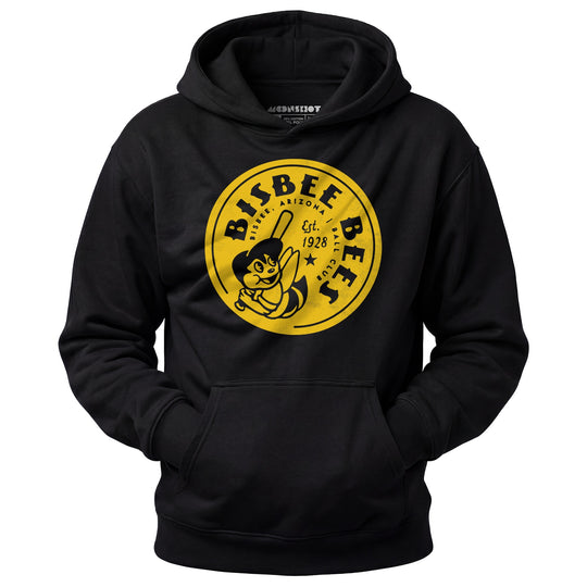 Bisbee Bees - Arizona - Vintage Defunct Baseball Teams - Unisex Hoodie