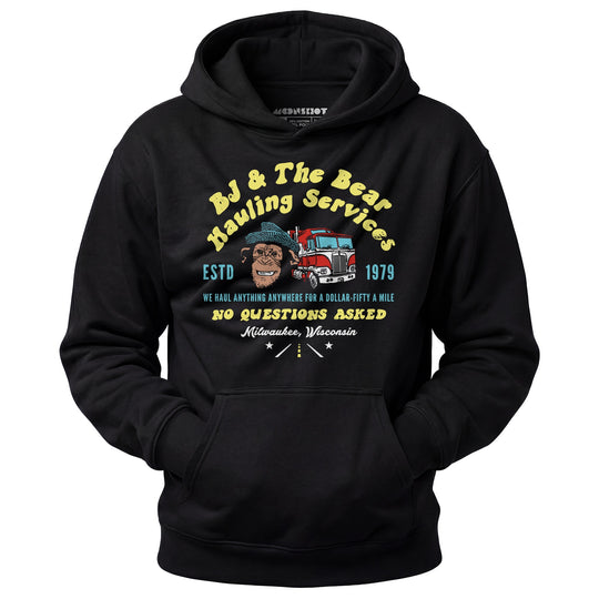 BJ & The Bear Hauling Services - Unisex Hoodie