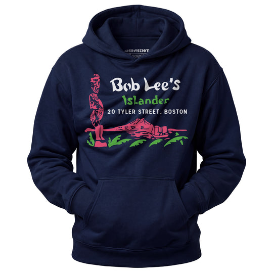 Bob Lee's Islander - Boston, MA - Vintage Tiki Bar - Unisex Hoodie