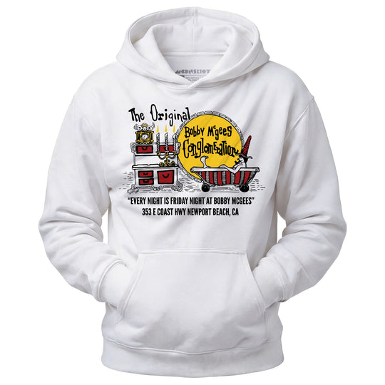 Bobby McGee's - Newport Beach, CA - Vintage Restaurant - Unisex Hoodie