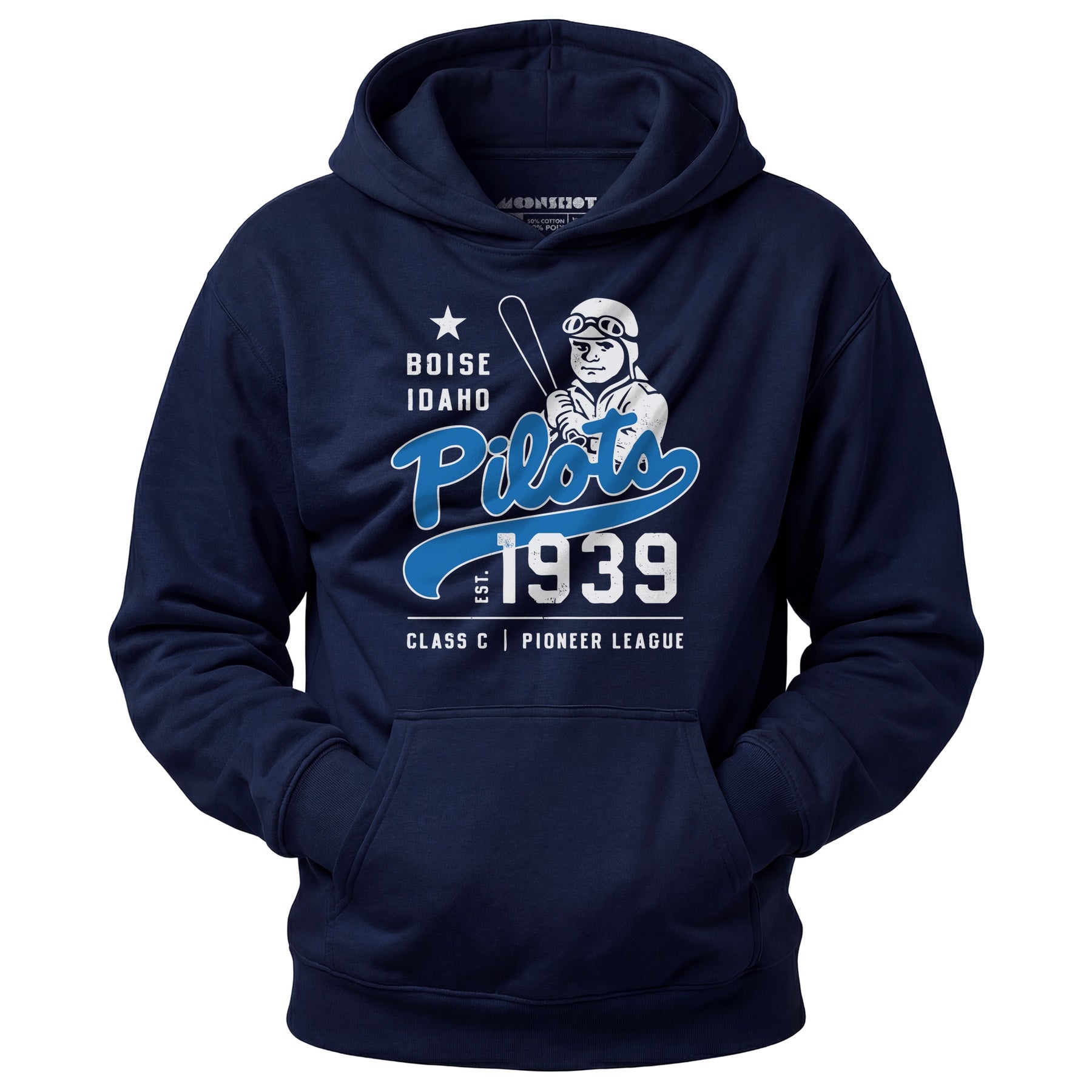 Boise Pilots - Idaho - Vintage Defunct Baseball Teams - Unisex Hoodie