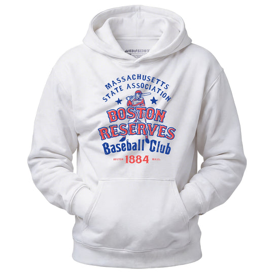 Boston Reserves - Massachusetts - Vintage Defunct Baseball Teams - Unisex Hoodie