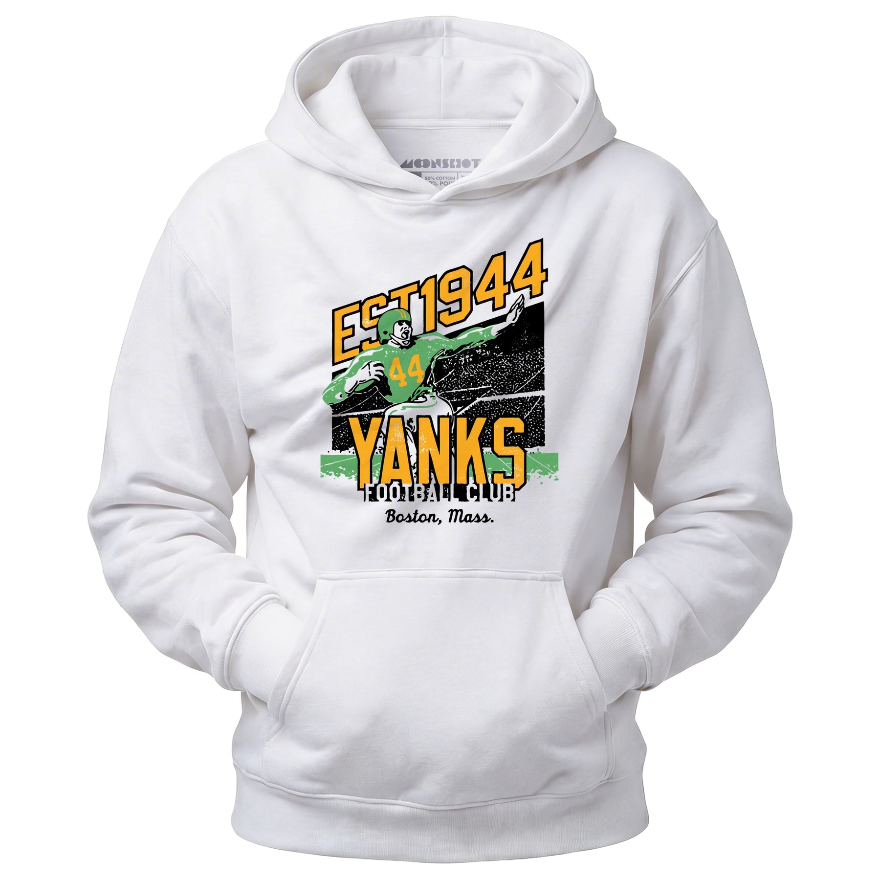 Boston Yanks - Massachusetts - Vintage Defunct Football Teams - Unisex Hoodie