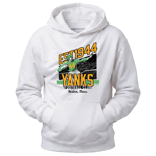 Boston Yanks - Massachusetts - Vintage Defunct Football Teams - Unisex Hoodie