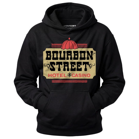 Bourbon Street - Vintage Las Vegas - Unisex Hoodie