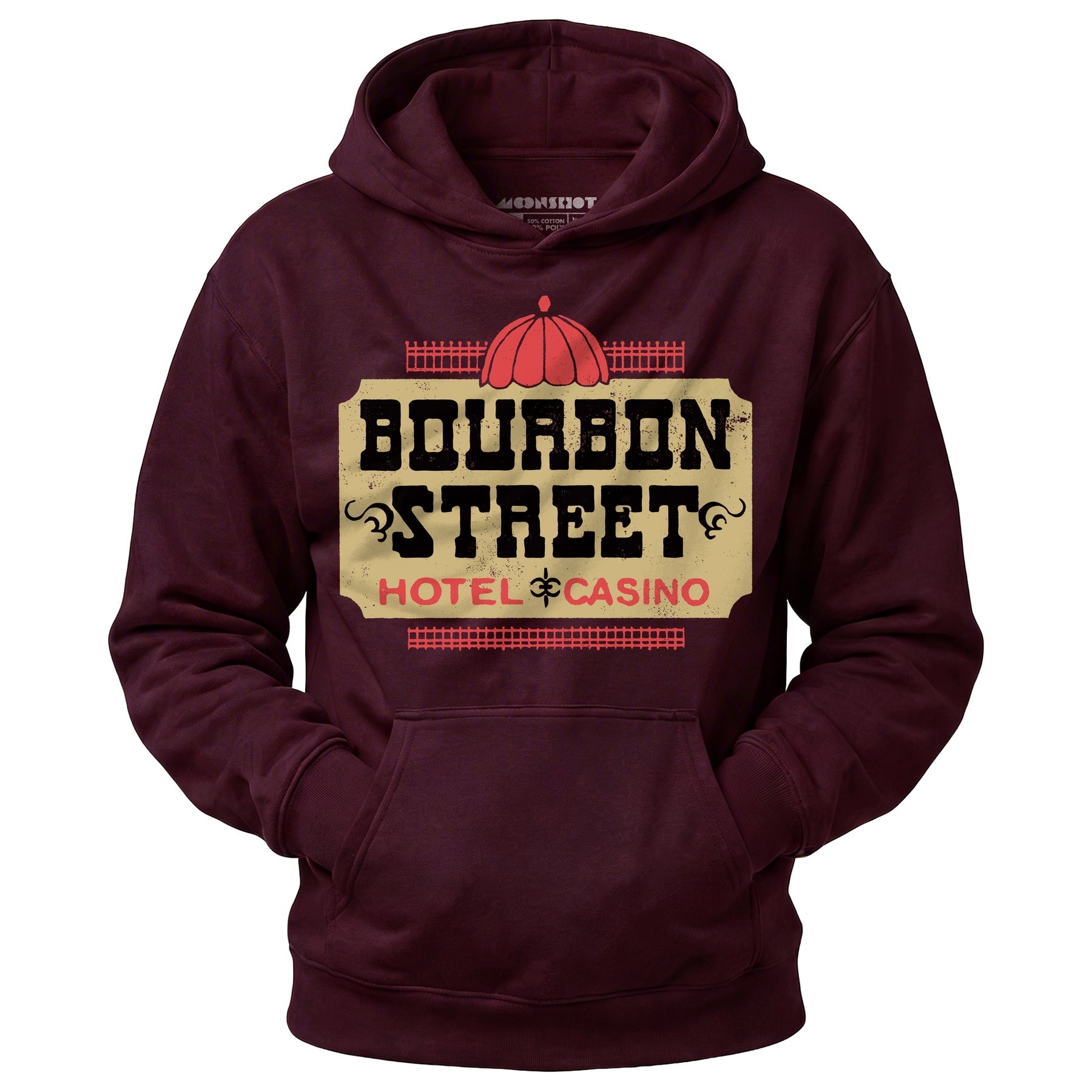 Bourbon Street - Vintage Las Vegas - Unisex Hoodie