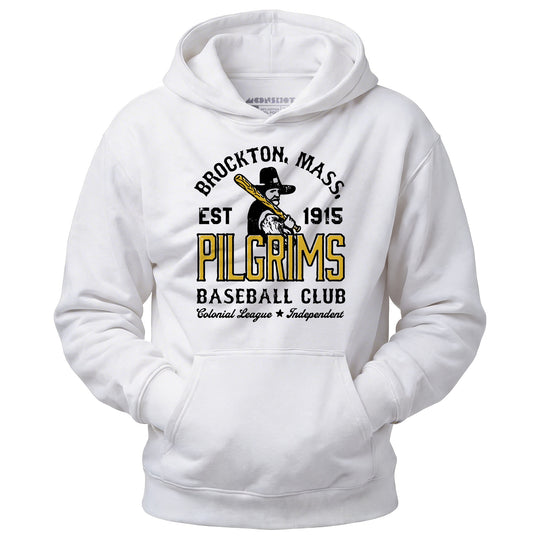 Brockton Pilgrims - Massachusetts - Vintage Defunct Baseball Teams - Unisex Hoodie