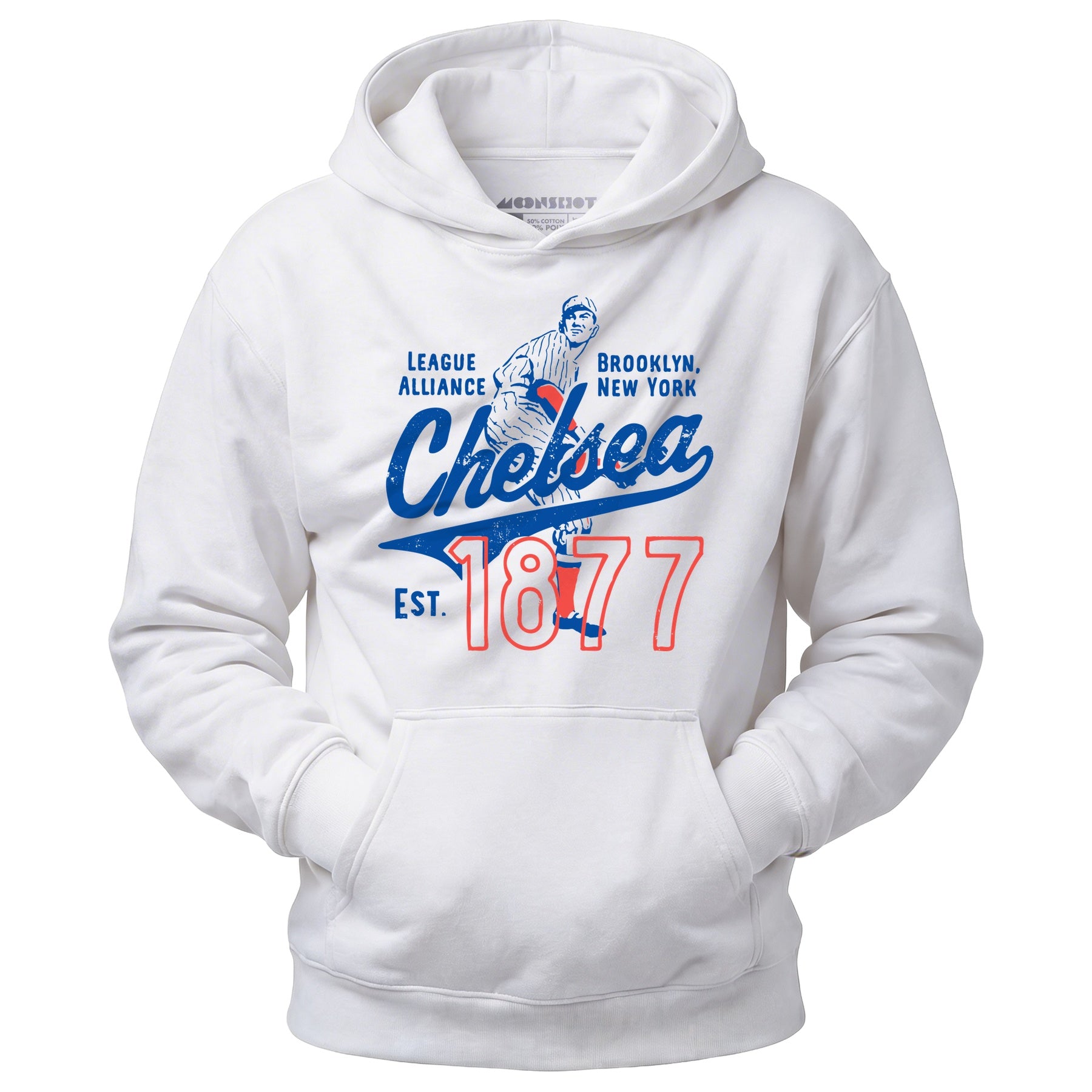 Brooklyn Chelsea - New York - Vintage Defunct Baseball Teams - Unisex Hoodie
