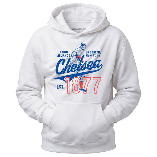 Brooklyn Chelsea - New York - Vintage Defunct Baseball Teams - Unisex Hoodie
