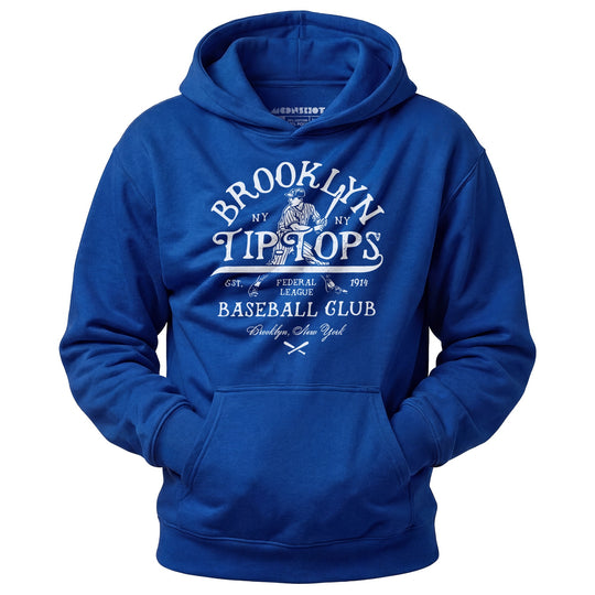 Brooklyn Tip Tops - New York - Vintage Defunct Baseball Teams - Unisex Hoodie