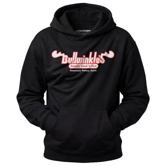 Bullwinkles - Fountain Valley, CA - Vintage Amusement Park - Unisex Hoodie