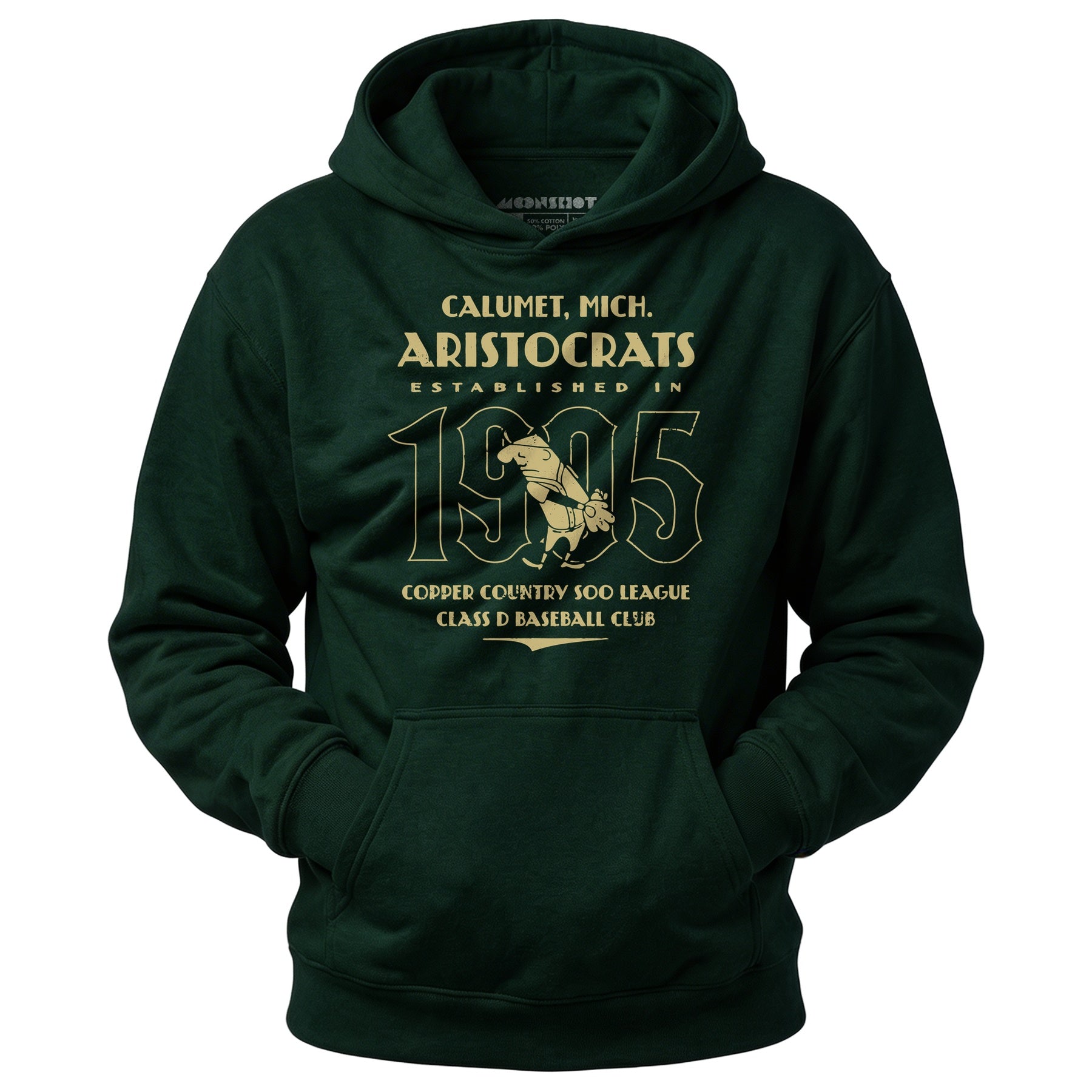 Calumet Aristocrats - Michigan - Vintage Defunct Baseball Teams - Unisex Hoodie