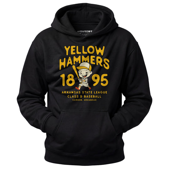 Camden Yellow Hammers - Arkansas - Vintage Defunct Baseball Teams - Unisex Hoodie