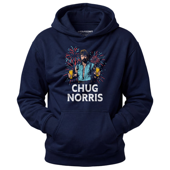Chug Norris 4th of July - Unisex Hoodie