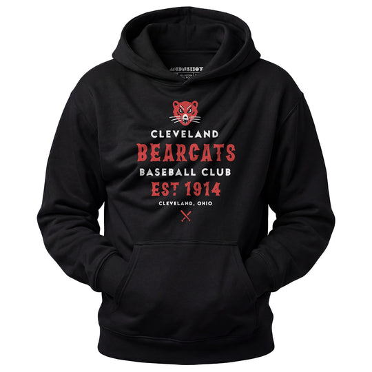 Cleveland Bearcats - Ohio - Vintage Defunct Baseball Teams - Unisex Hoodie