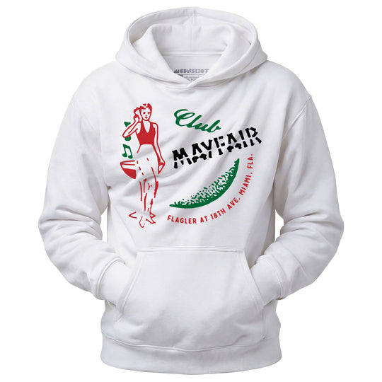 Club Mayfair - Miami, FL - Vintage Restaurant - Unisex Hoodie