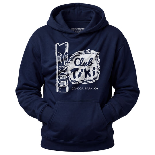 Club Tiki - Canoga Park, CA - Vintage Tiki Bar - Unisex Hoodie