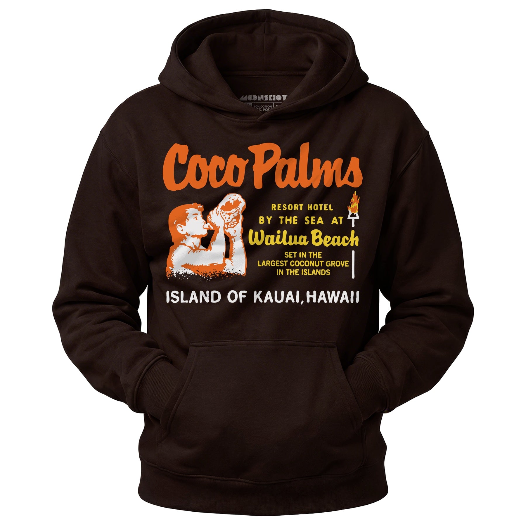 Coco Palms v2 - Hawaii - Vintage Tiki Bar - Unisex Hoodie