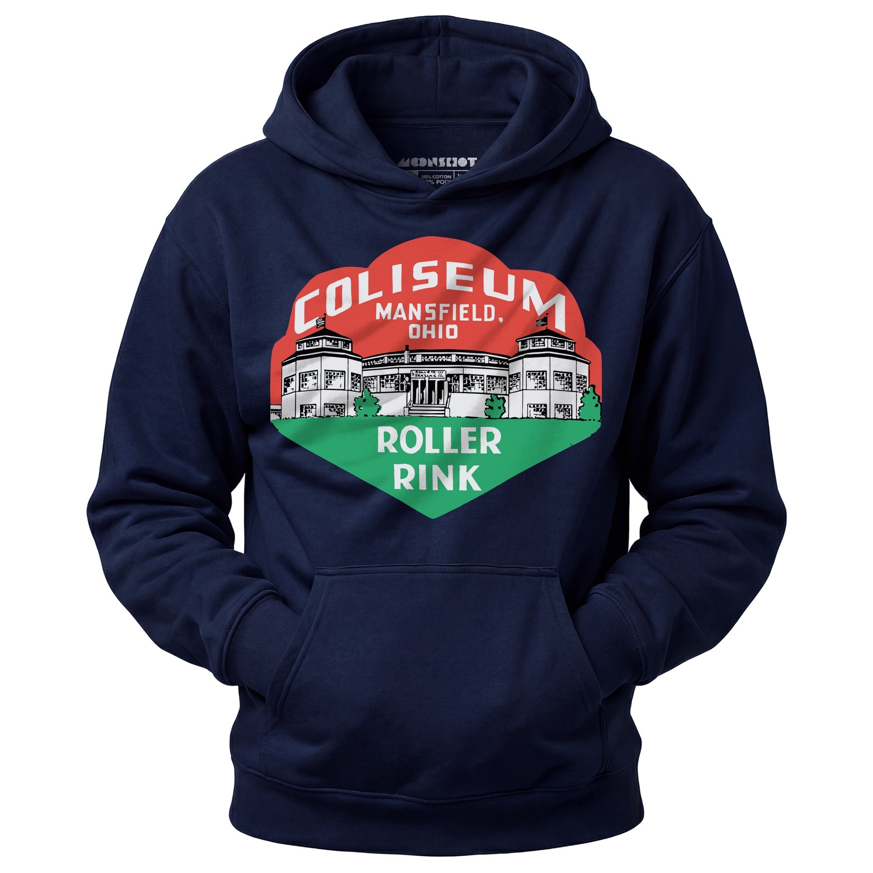 Coliseum - Mansfield, OH - Vintage Roller Rink - Unisex Hoodie