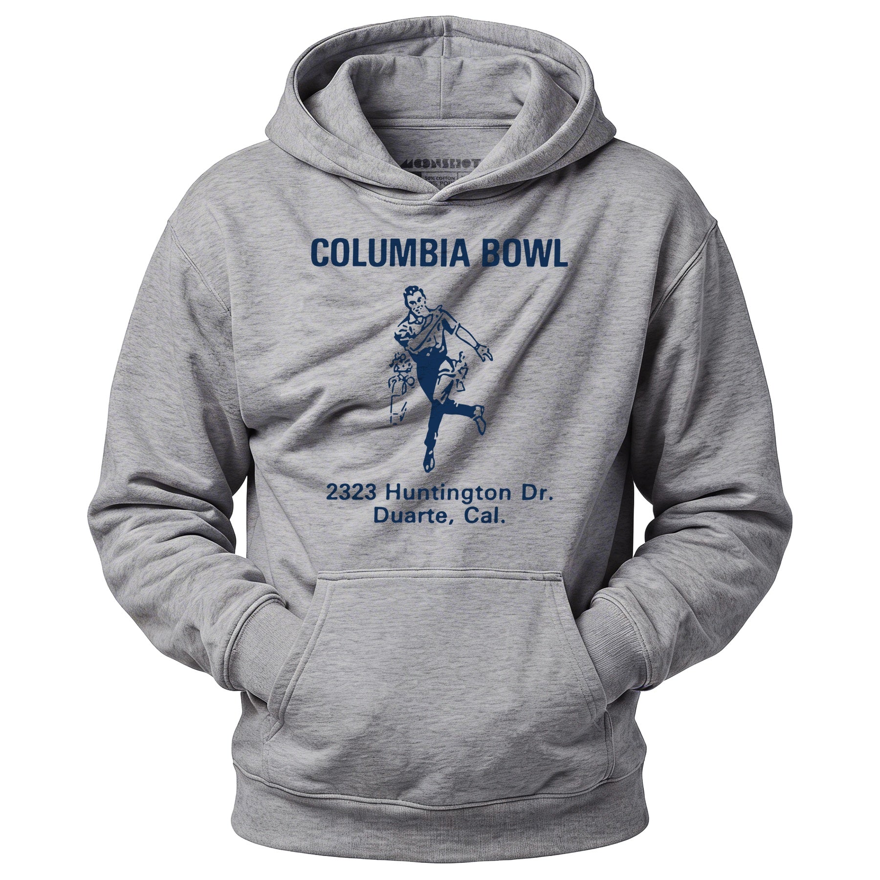 Columbia Bowl - Duarte, CA - Vintage Bowling Alley - Unisex Hoodie