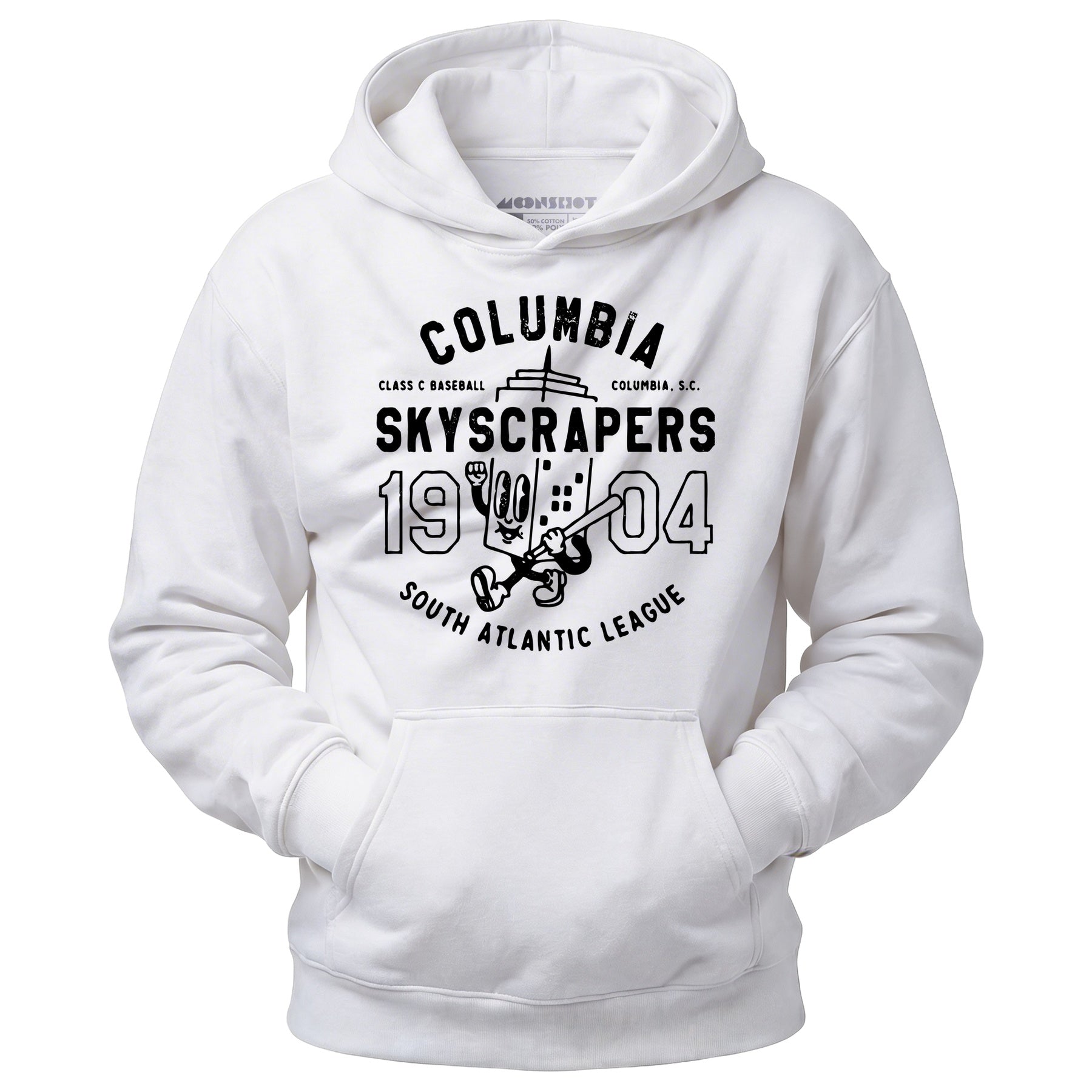 Columbia Skyscrapers - South Carolina - Vintage Defunct Baseball Teams - Unisex Hoodie