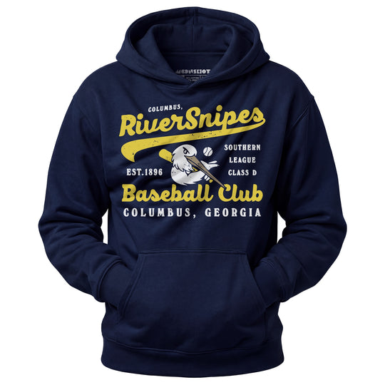 Columbus River Snipes - Georgia - Vintage Defunct Baseball Teams - Unisex Hoodie
